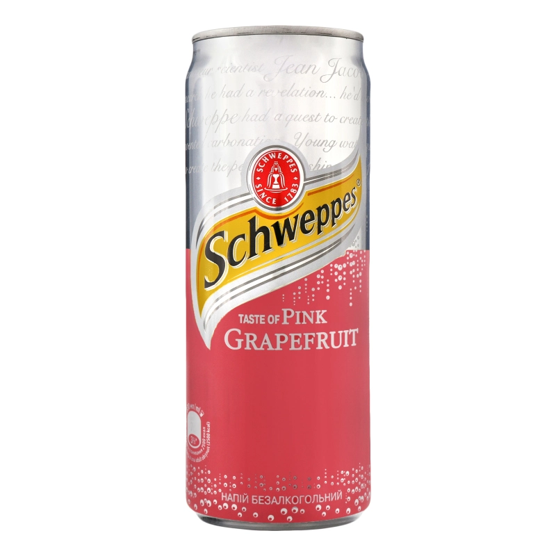Напій Schweppes 0.33л рink grapefruit з.б