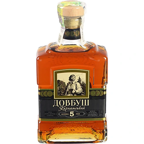 Дівін Довбуш Карпатський 5 зірок 40% 0,5 л