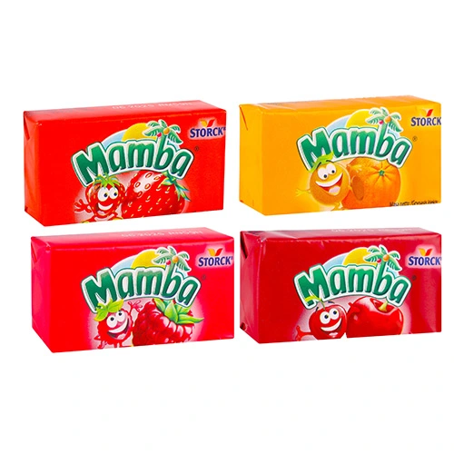 Жувальні цукерки Mamba 26.5г асорті