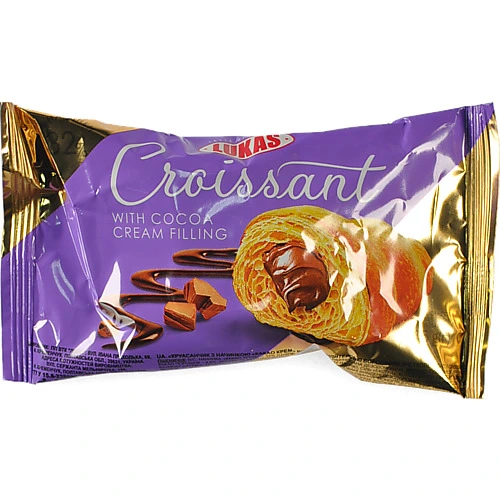 Круасан Lukas з начинкою какао крем, 45 г