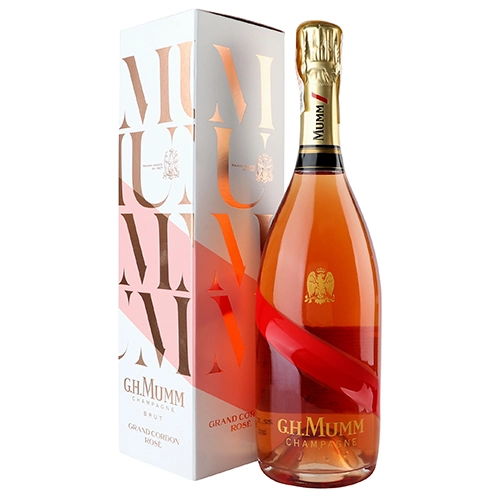 Шампанське G.M.Mumm 0.75л brut grand cordon rose