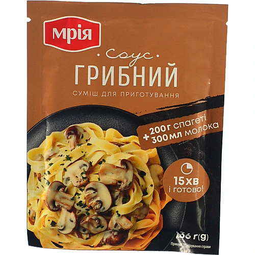 Суміш Мрія 40г соус грибний