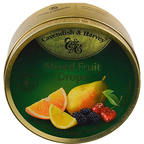 Карамель льодяникова Mixed Fruit Drops Cavendish&Harvey з/б 200г