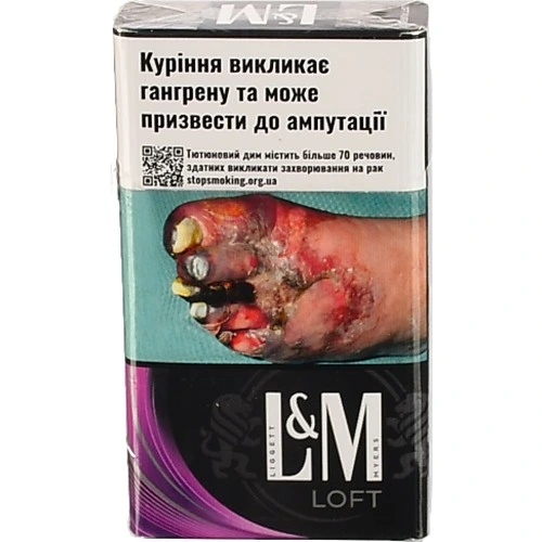 Сигарети з фільтром L&M Loft Purple 20шт