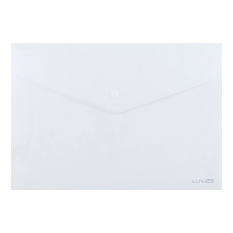 Папка Economix А4 пластик кнопка Е31301