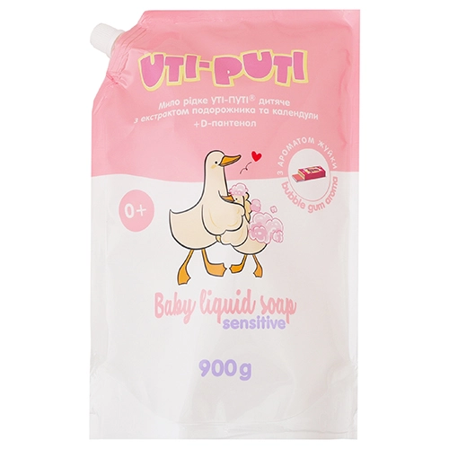 Мило рідке Уті Путі 900мл дит. подорожник календул