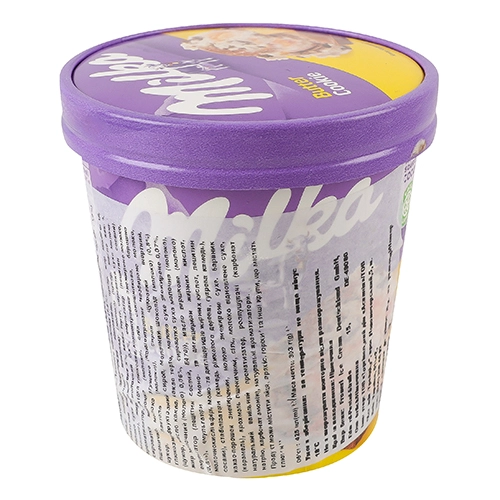Морозиво Milka 303г печиво з шоколадною серединкою відро