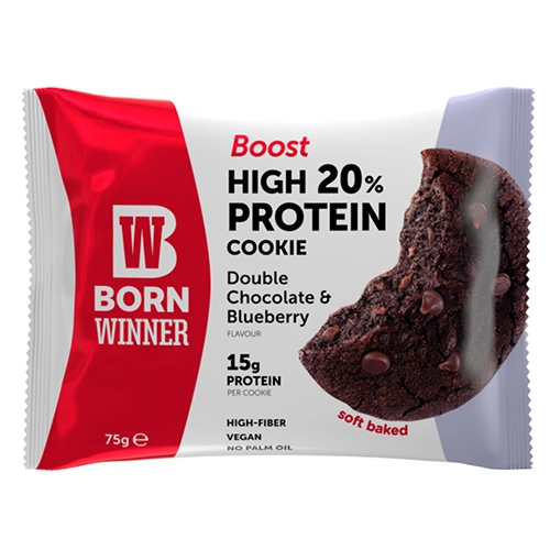 Печиво Born Winner 75г протеїнове boost шоколад
