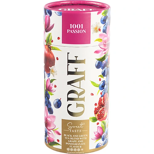 Чай Graff 80г 1001 пристрасть тубус