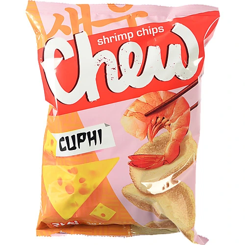 Чіпси Chew 40г креветкові зі смаком сиру