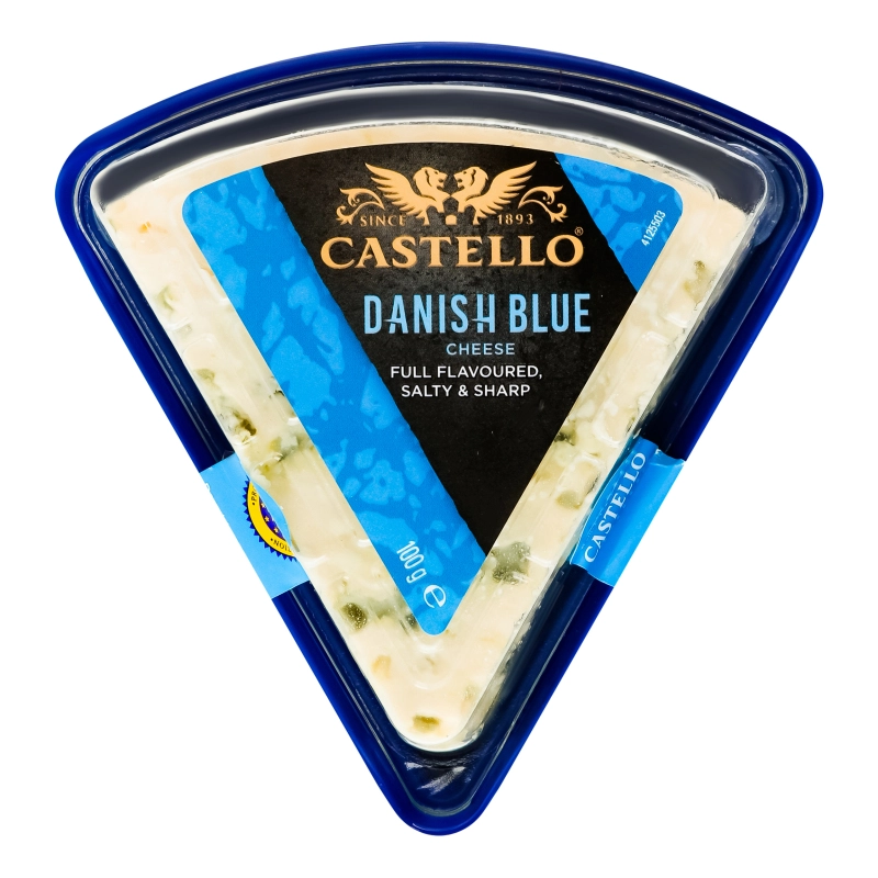 Сир [Castellok Danish Blue (Данаблю) 100г 50%