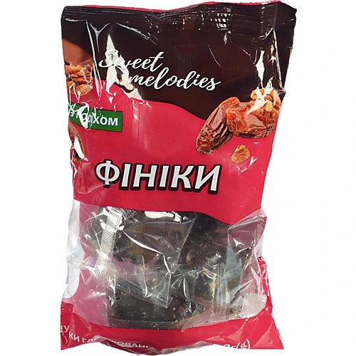 Цукерки Sweet melodies 200г фінік з горіхом