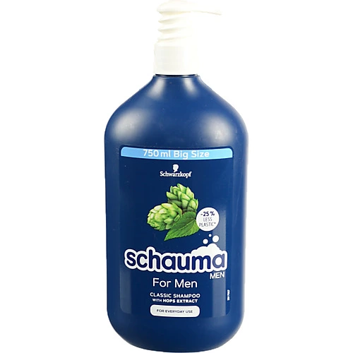Шампунь для волосся Classic For Men Schauma 750мол
