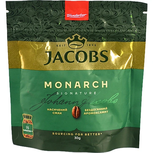Кава Jacobs Monarch розчинна сублімована 30г