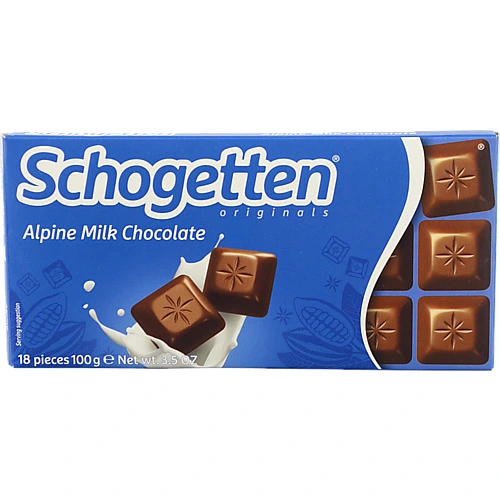 Шоколад молочний Alpine Milk Schogetten к/у 100г