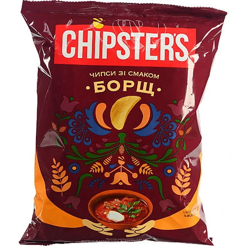 Чіпси Chipster's 100г борщ
