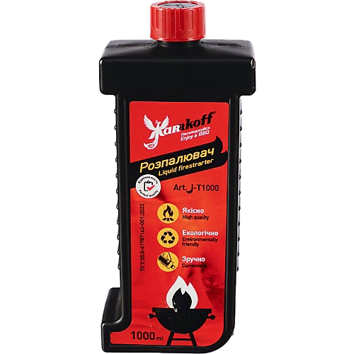 Рідина для розпалювання Jarrkoff 1л.