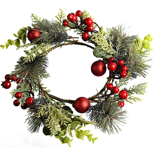 Вінок різдвяний декоративний тип 1