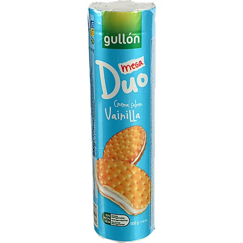 Печиво-сендвіч Vanilla Mega Duo Gullon м/у 500г