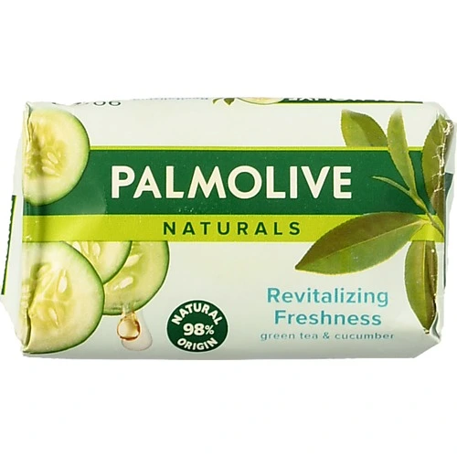Мило туалетне тверде Green tea&Cucumber Naturals Palmolive 90г