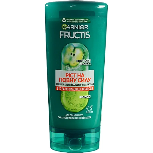 Бальзам-ополіскувач для волосся Ріст на повну силу Fructis Garnier 200мл
