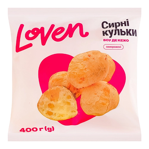 Сирні кульки Loven 400г боу де кежо