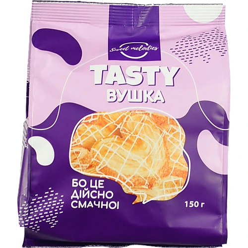 Печиво здобне Sweet melodies 150г вушка