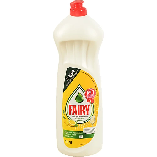 Засіб для миття посуду Соковитий лимон Fairy 1л