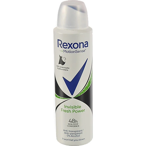Антиперспірант аерозоль Fresh Power Invisible Rexona 150мл