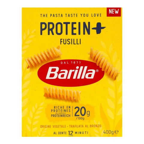 Макарони Barilla 400 г Фузіллі Protein Plus