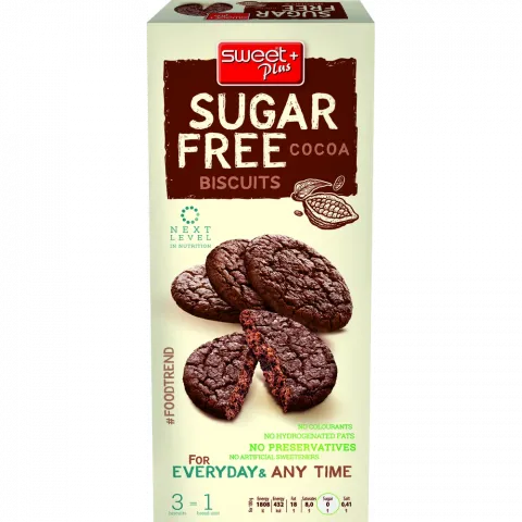 Печ Sugar Free 100 г з какао б/цукру (Болгарія)И592