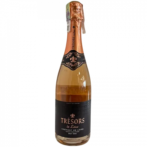 Вино ігристе CREMANT TRESOR 0,75л рожеве 12 (Франція)