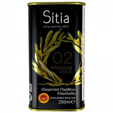 Олія оливкова Sitia 0,25л 0,2 каністра (Греція)