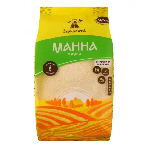 Крупа Зерновита Манна 500 г