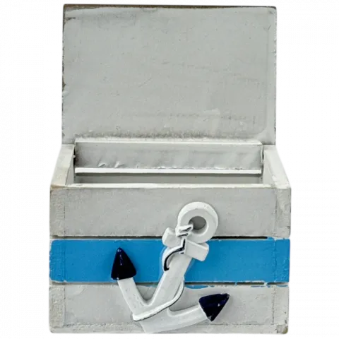 Скринька з морською тематикою 7,5х5,5х5,5см арт. 7629-65 И086