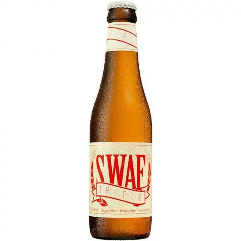 Пиво SWAF Тріпл 0,33л скло 8 И349 (Бельгія)