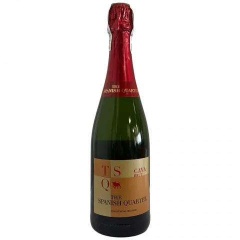 Вино ігристе TSQ 0,75л біле брют 11,5 (Іспанія)