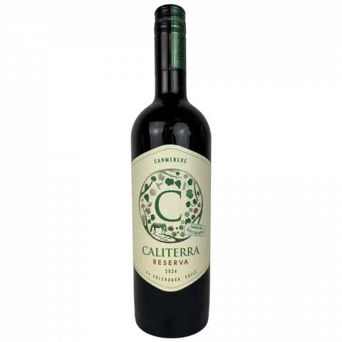 Вино CALITERRA Res 0,75л Кармен сух.черв.13,5 (Чилі)