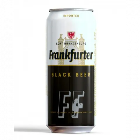 Пиво Frankfurter Schwarzbier 0,5л з/б 5 И215 (Німеччина)