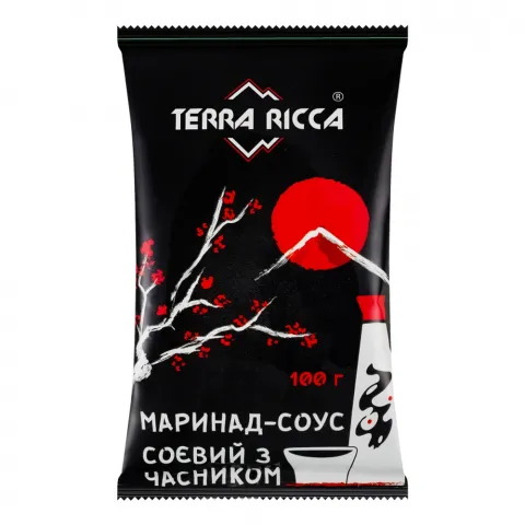 Маринад-соус Terra Ricca 100 г Соєвий з часником