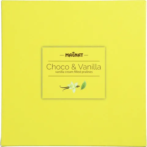 Цукерки MAGNAT 160 г праліне з мол. шок. та кремовою ванільною начинкою (Польща)