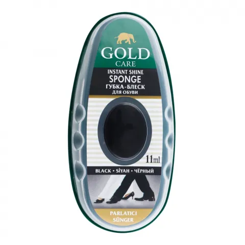 Губка д/взуття Gold Care 11мл чорн. И706 (Туреччина)