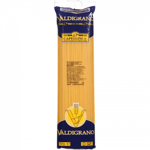 Макарони VALDIGRANO 500 г Капелліні 1 (Італія)