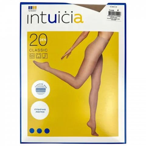 Колготи жін. Інтуїція Classic 20 4 Daino