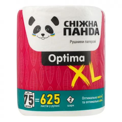 Рушник папер. Сніжна Панда 1 шт. Optima XL Roll