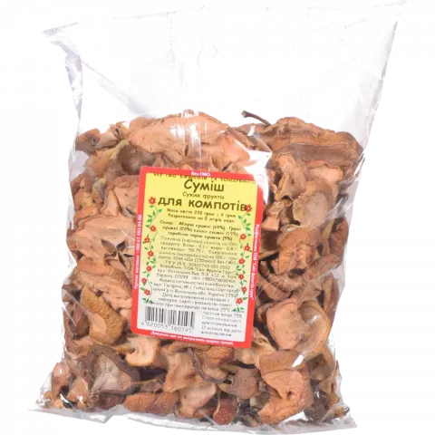 О..Суміш сухих фруктів 0,25 кг