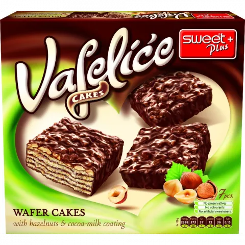 Ваф.VAFELICE 115г у какао глаз. з ліс. горіх. (Болгарія)