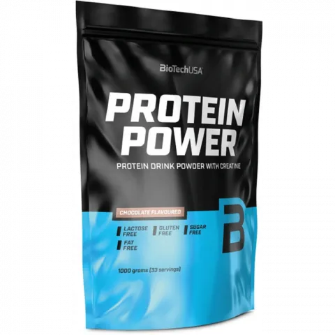 Протеїн Biotech USA Protein power 1000 г Chocolate