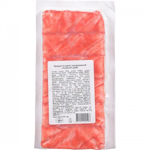 Краб. пал. PortLite 200 г Сніговий краб 54 зам. (Латвія) И523