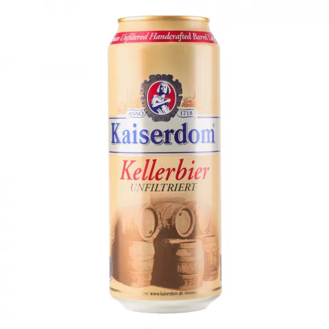 Пиво Kaiserdom 0,5 л з/б Kellerbier 4,7 И861